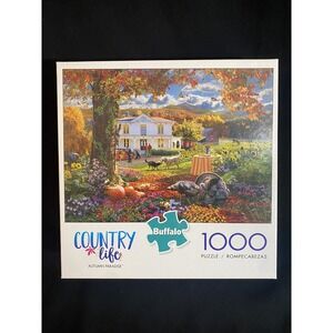 Buffalo Games Country‎ Life Series AUTUMN PARADISE 1000 Piece Jigsaw Puzzle